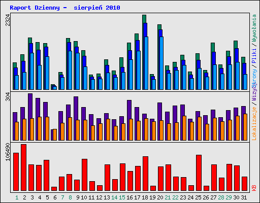 Raport Dzienny -  sierpie 2010