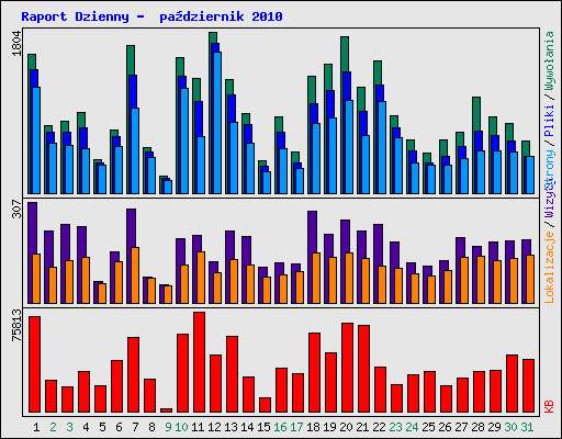 Raport Dzienny -  padziernik 2010