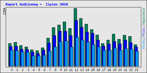 Raport Godzinowy -  lipiec 2010