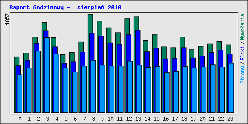 Raport Godzinowy -  sierpie 2010